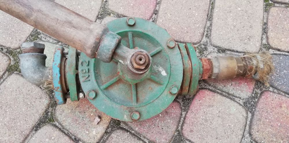 Pompa ręczna do wody, skrzydełkowa No2