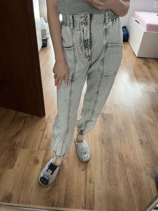 spodnie jeansy baggy