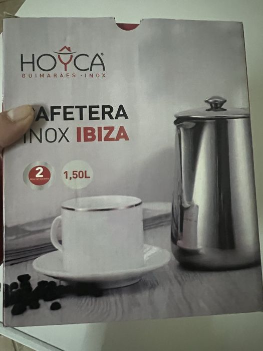 Cafeteira em inox HOYCA – 1,5 L