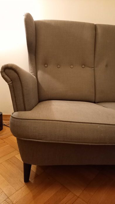 Kanapa 3-osobowa Ikea Strandmon szara