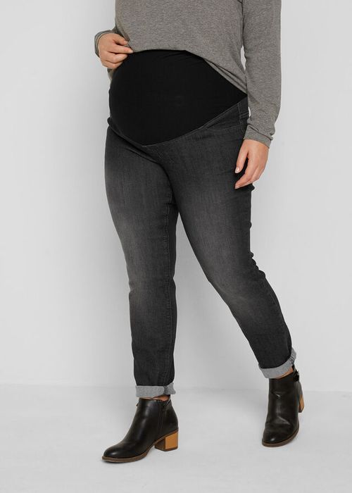 B.P.C ciążowe spodnie jeansowe czarne r.44