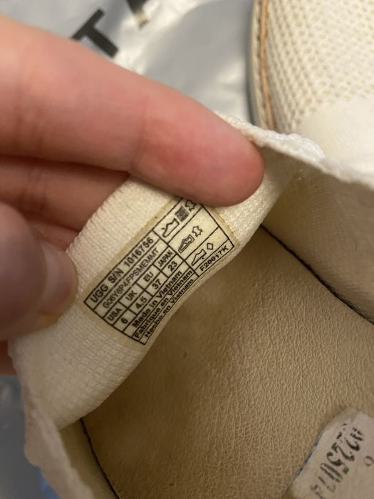 Сліпони UGG з тканини шкіряна устілка 37р