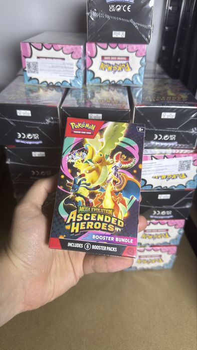 34 x ascedned heroes booster bundle