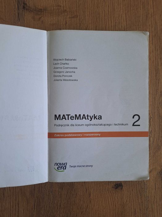 Podręczniki  Matematyka,J.Polski,Historia dla technikum i liceum.