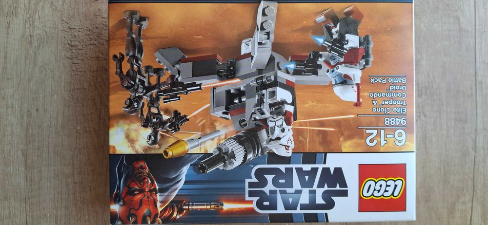 Lego 9488 Elite Clone Trooper &Commando Droid Battle Pack Star Wars
