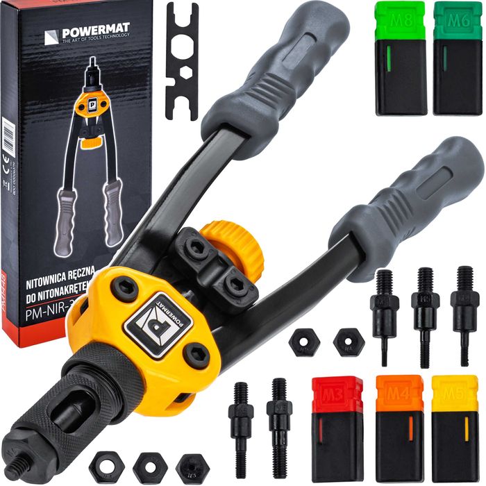 nitownica ręczna dźwigniowa nożycowa do nitonakrętek PM-NIR-300T