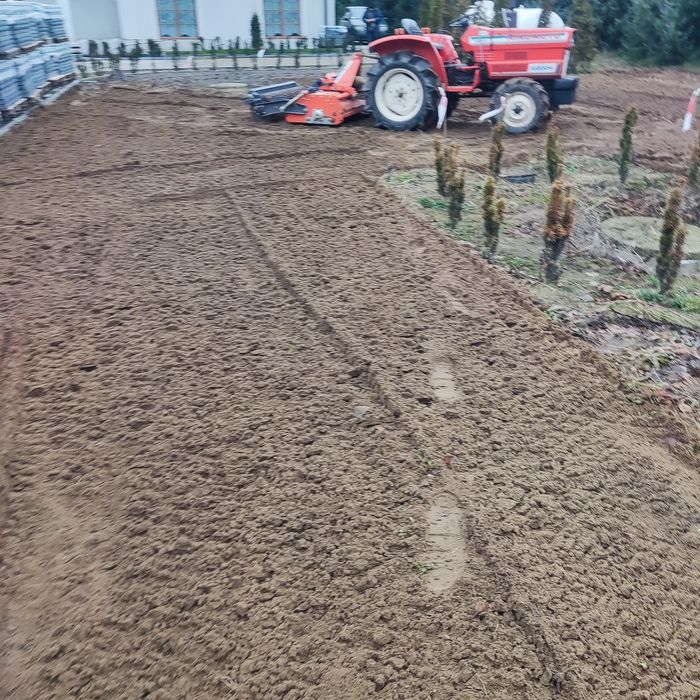 Usługi glebogryzarką separacyjną