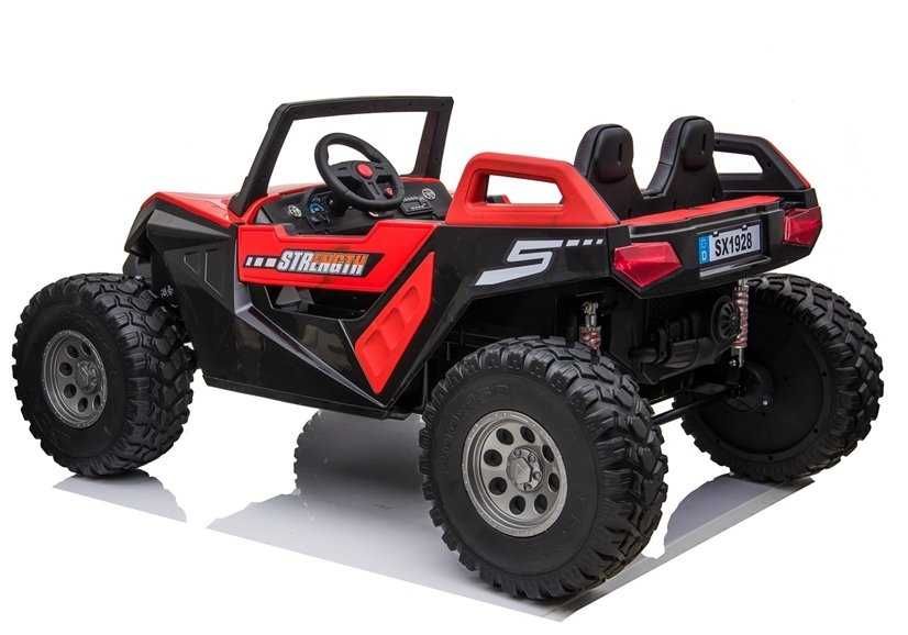 WIELKI samochód 4x4 na akumulator dla dzieci dwuosobowy 24V 60 kg Auto