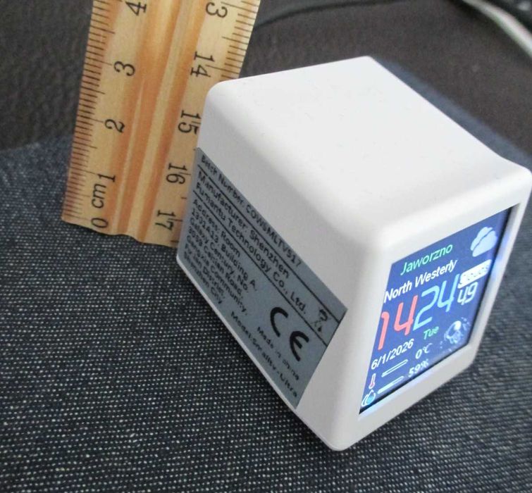 Zegar internetowy wifi