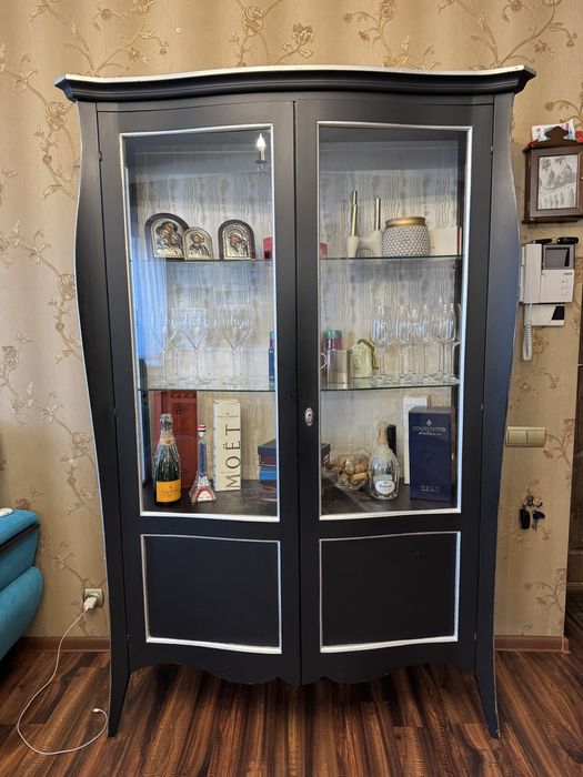 Сервант вітрина стиль арт деко Zanini Italexpo