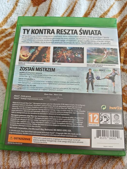 Kinect sports rivals xbox one s x series