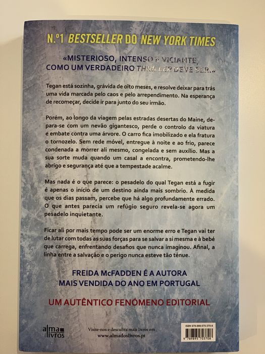 Livro - O Acidente - Freida McFadden