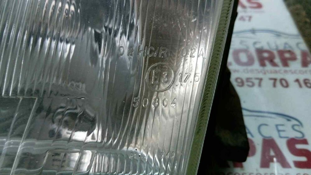 FAROL ESQUERDO FIAT SCUDO FURGÃO 2002 -50804