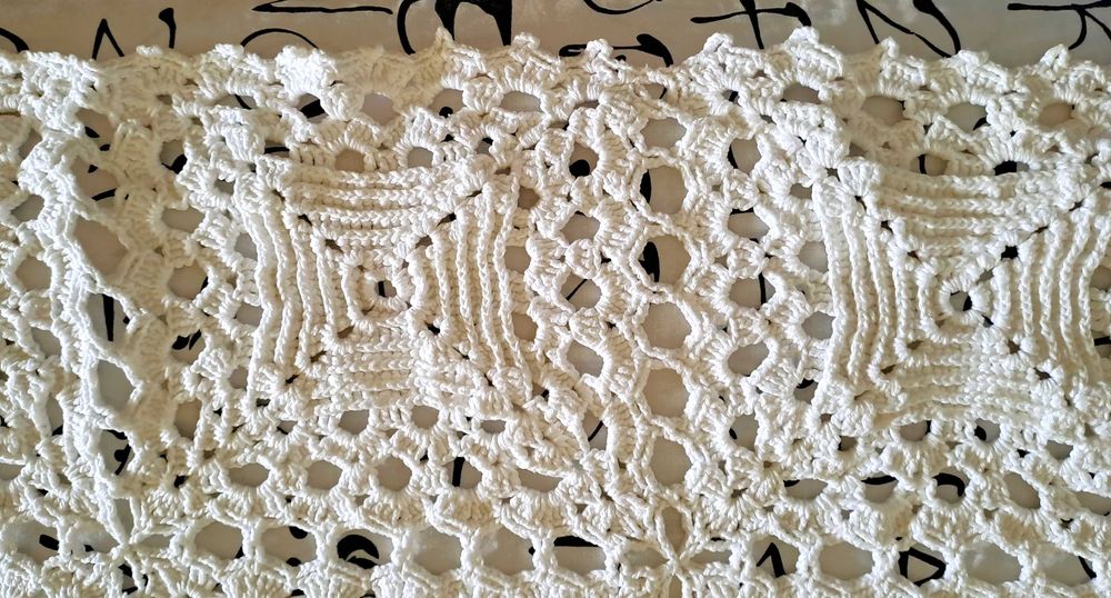 White Crochet Bedspread430580767193845763