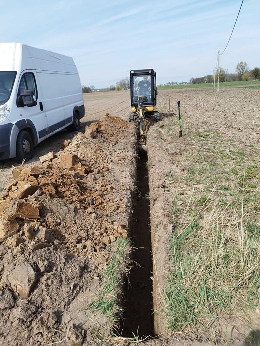 Minikoparka usługa