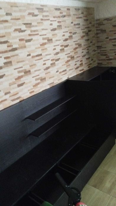 móvel de sala como novo em preto