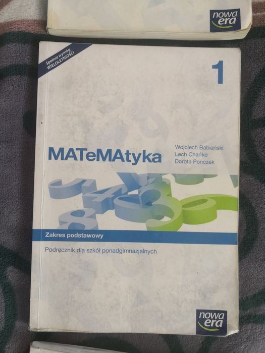 Podręcznik do matematyki klasa 1 liceum