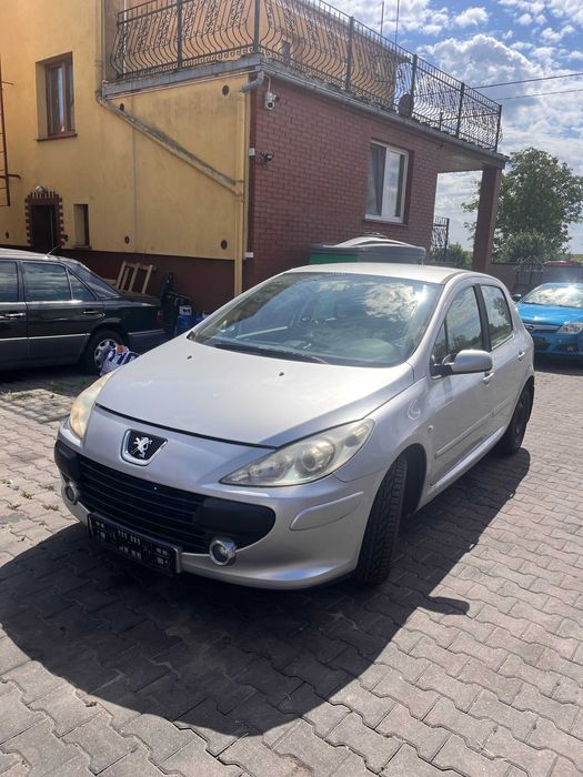 Peugeot 307 Lift HB Lampy zderzak błotniki klapa drzwi Kod lakieru EZRC