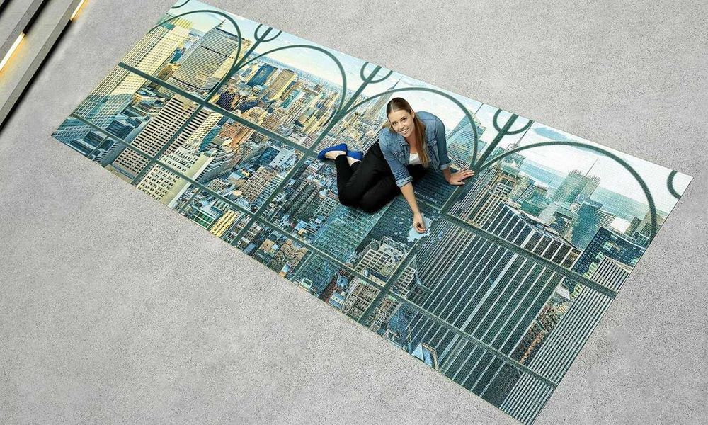 Puzzle 32000 peças Ravensburger New York City Window RARISSIMO