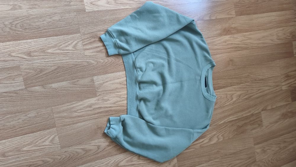 Pistacjowa/zielona  bluza damska oversize rozmiar M/38