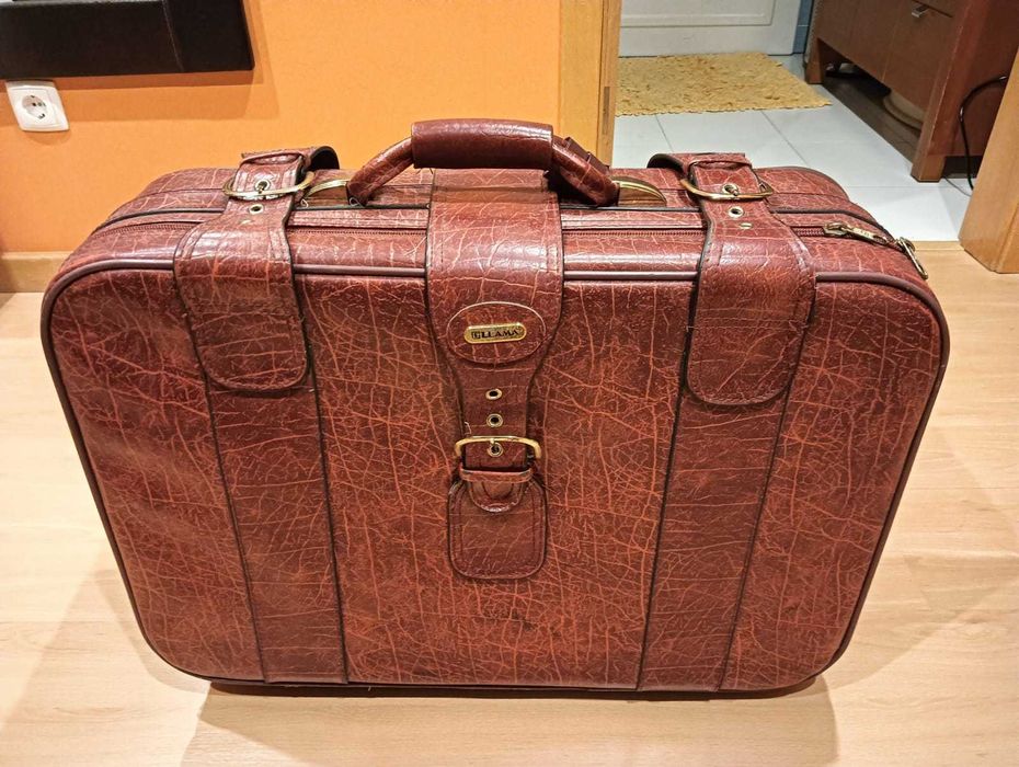 Mala de viagem vintage da marca Llama