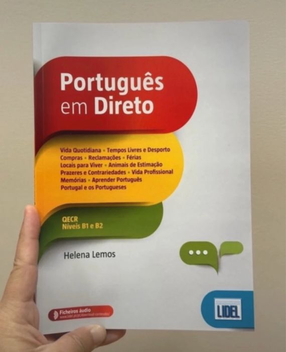 Livro NOVO "Português em Direto"