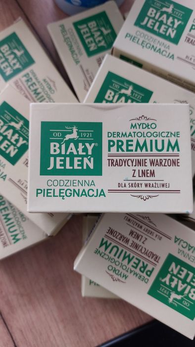 mydło dermatologiczne 15 sztuk.