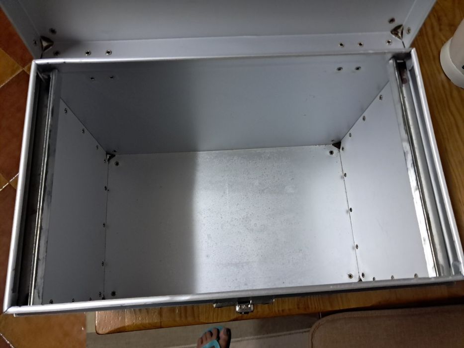 Mala anti-fogo em alumínio organizer