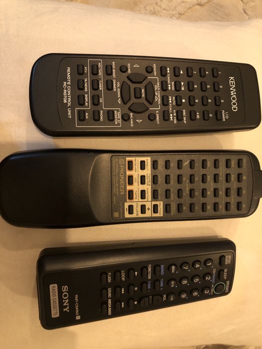 Pilot Pioneer, Sony, Kenwood