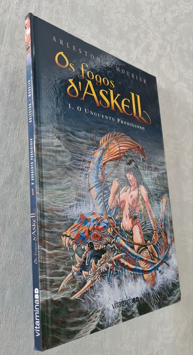 Livro BD os fogos d'Askell