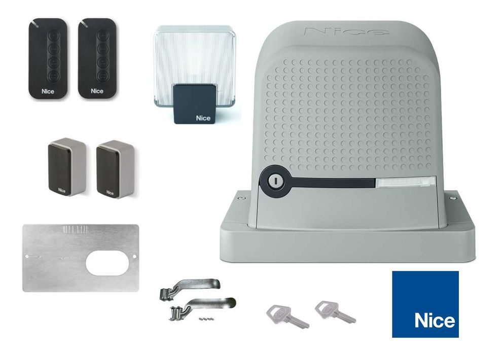 Napęd NICE ROBUS 600 - Zestaw rozbudowany - 24V