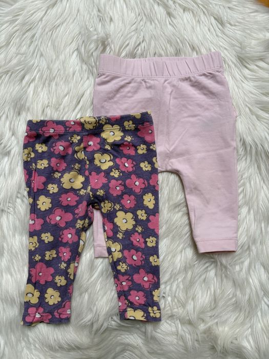 Spodnie niemowlęce zestaw dla dziewczynki