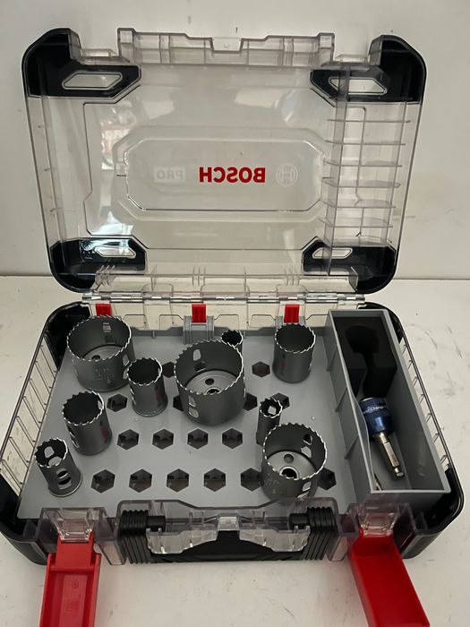 ZESTAW 9 pił otwornic wielomateriałowych BOSCH PRO