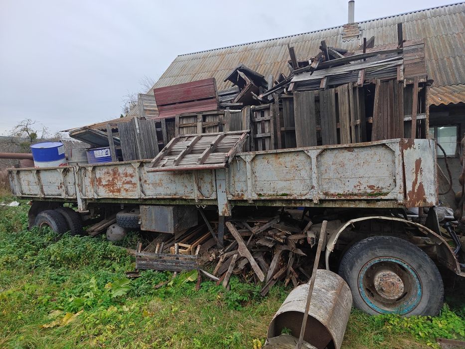 Зіл тягач з причепом