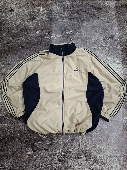 adidas vintage y2k jacket куртка вітровка на весну вінтажна
