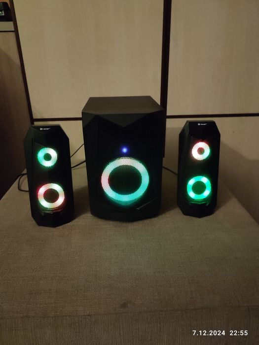 Głośniki tracer 2:1 z RGB i BT