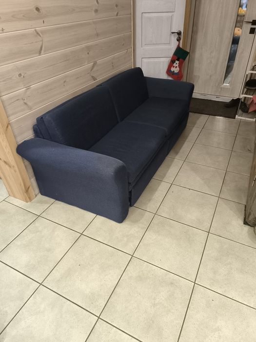 Диван, софа, ліжко б/у Синій