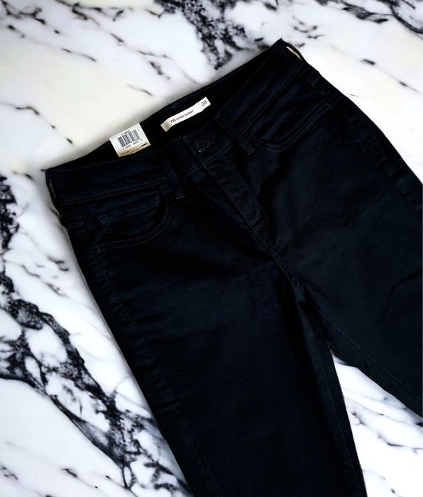 710 Levis super skinny жіночі 711 720 721 джинси джинсы левайс черные