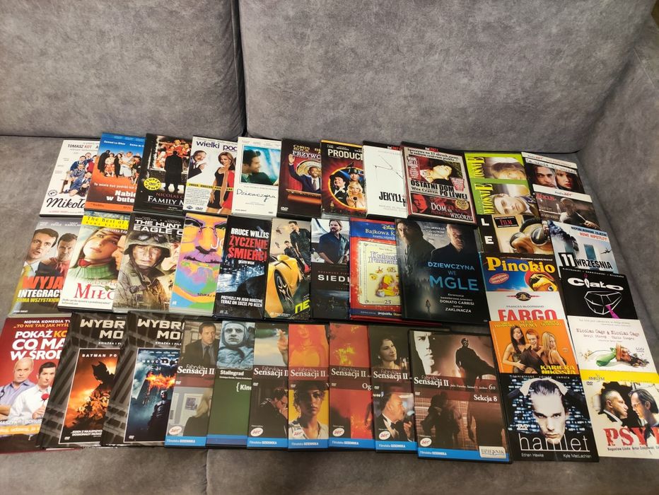 Zestaw 41 filmów DVD