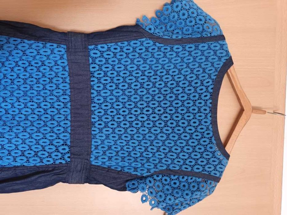 retro sukienka karen millen jedwab małe M