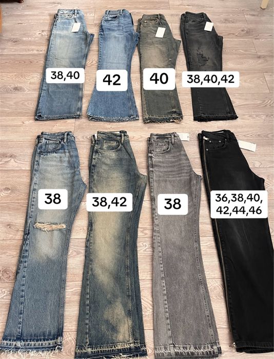 Zara flared jeans