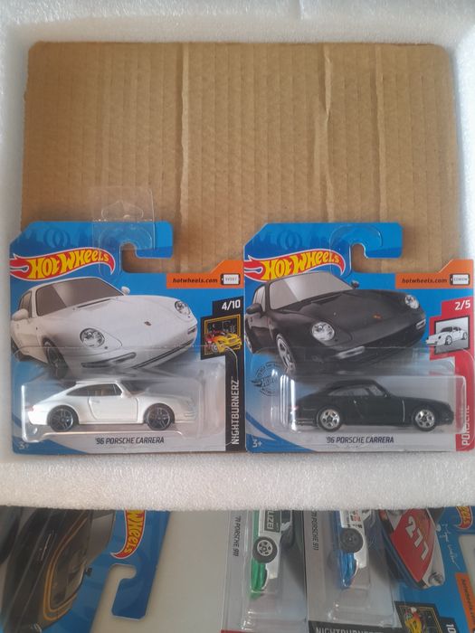 Conjunto 2 96 porsche carrera hot wheels