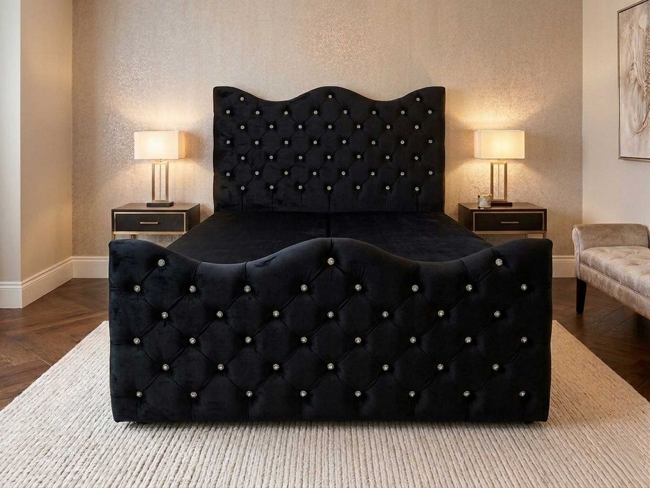 Łóżko Glamour Milano XL 160x200