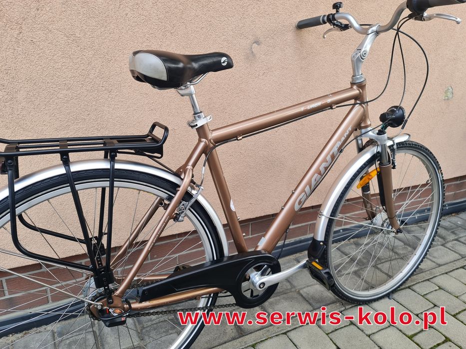 Rower męski miejski GIANT koła 28 SHIMANO aluminium rabat WYSYŁKA