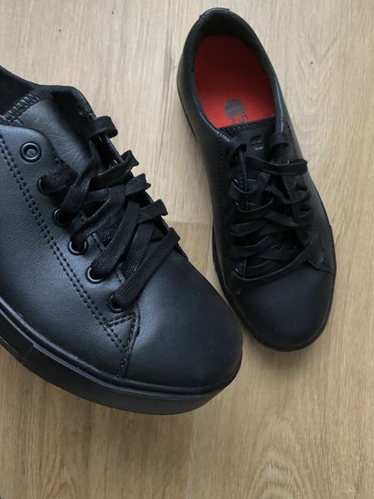 Кросівки унісекс Шкіра як НОВІ 38р24см Shoes For Crews Vietnam Black