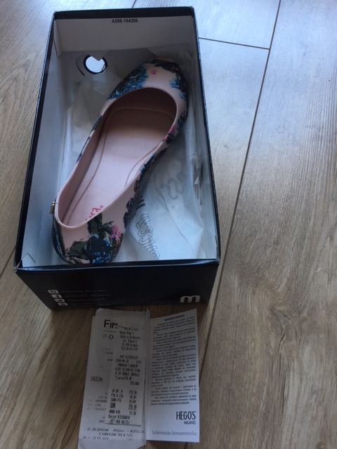 NOWE baleriny melissa, rozm. 39