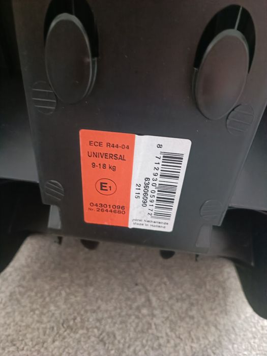 Fotelik samochodowy maxi cosi priori 9-18kg