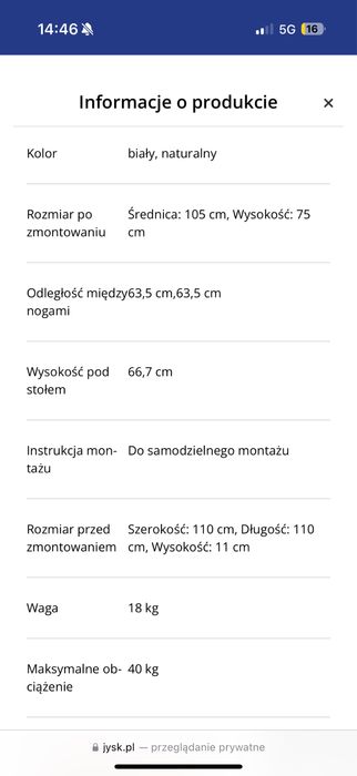 Stół i dwa krzesła