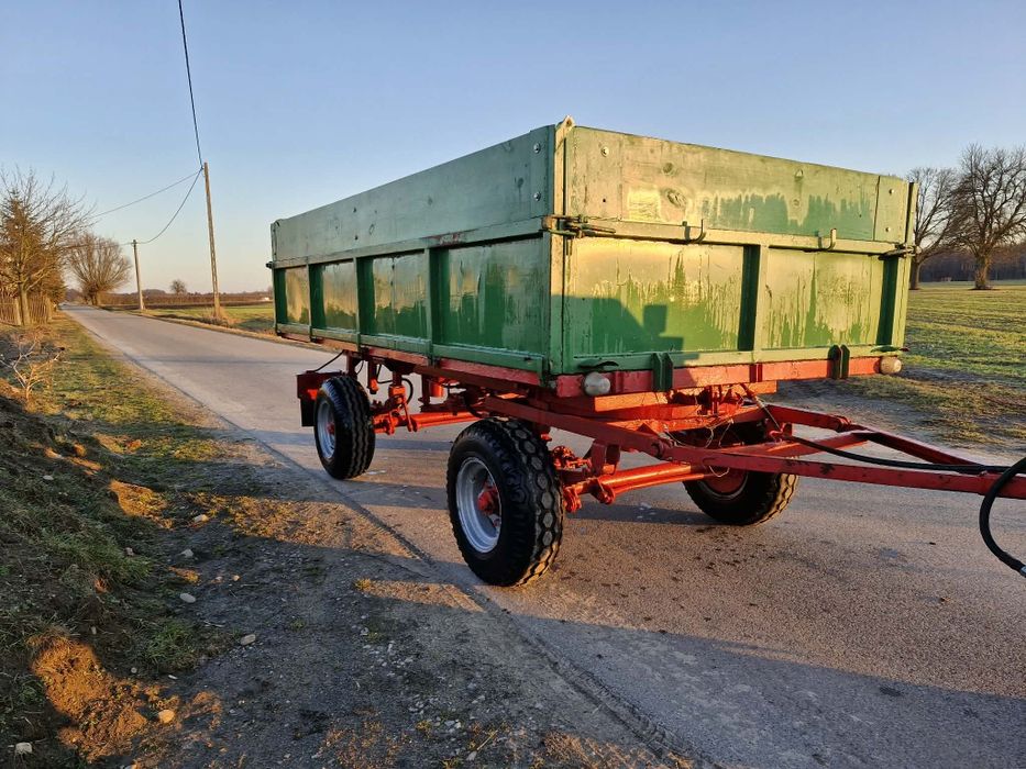 Przyczepa Rolnicza D35 Zarejstrowana Wywrotka