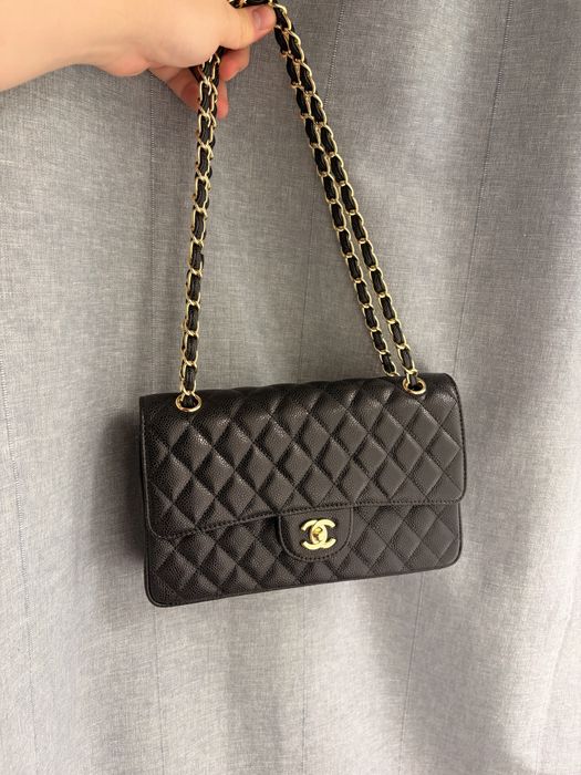 Chanel torebka skóra naturalna
